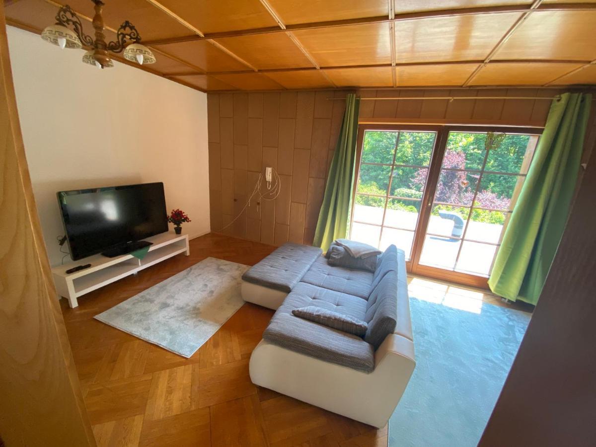 Ruhige Ferienwohnung Dreihansen Lossnitz Esterno foto